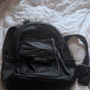 Steve Madden Black Backpack